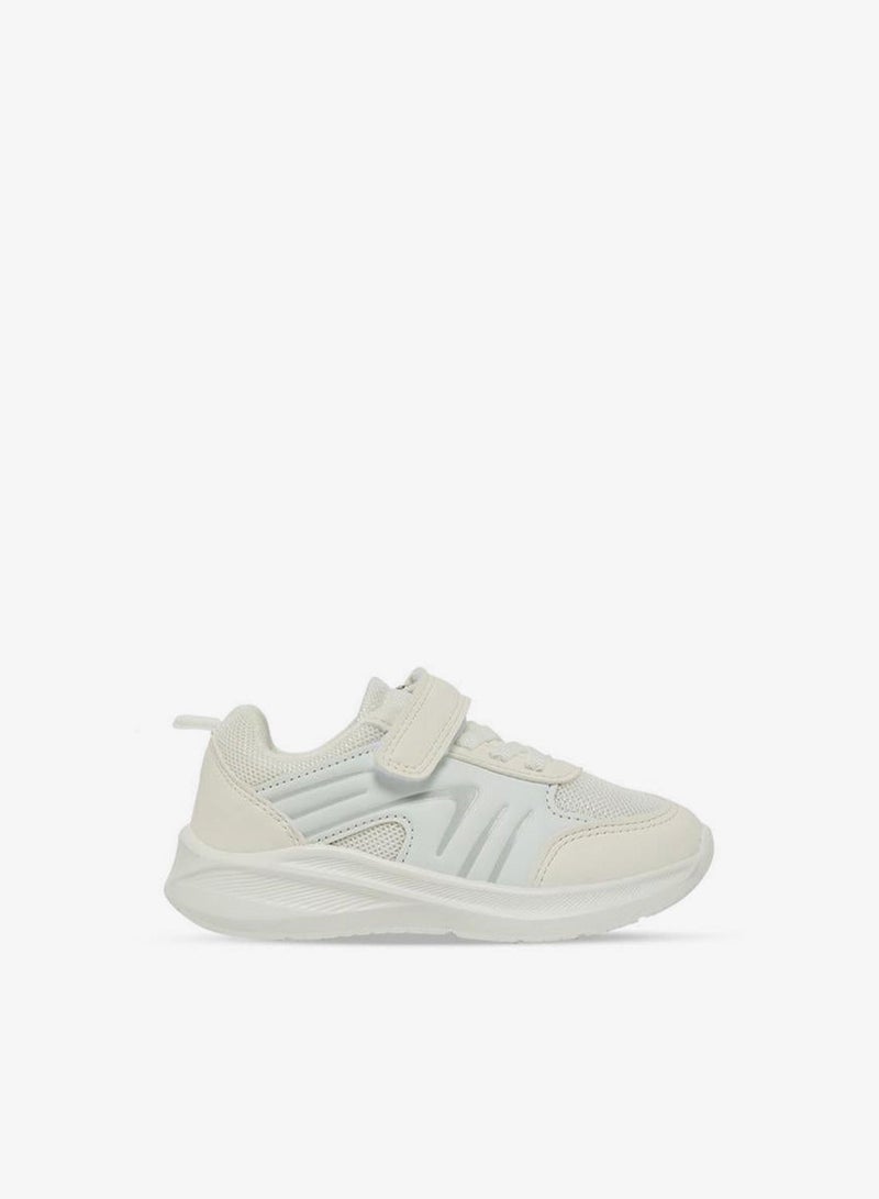 JUNIORS Boys Hook & Loop Ankle School Sneakers - Image 1