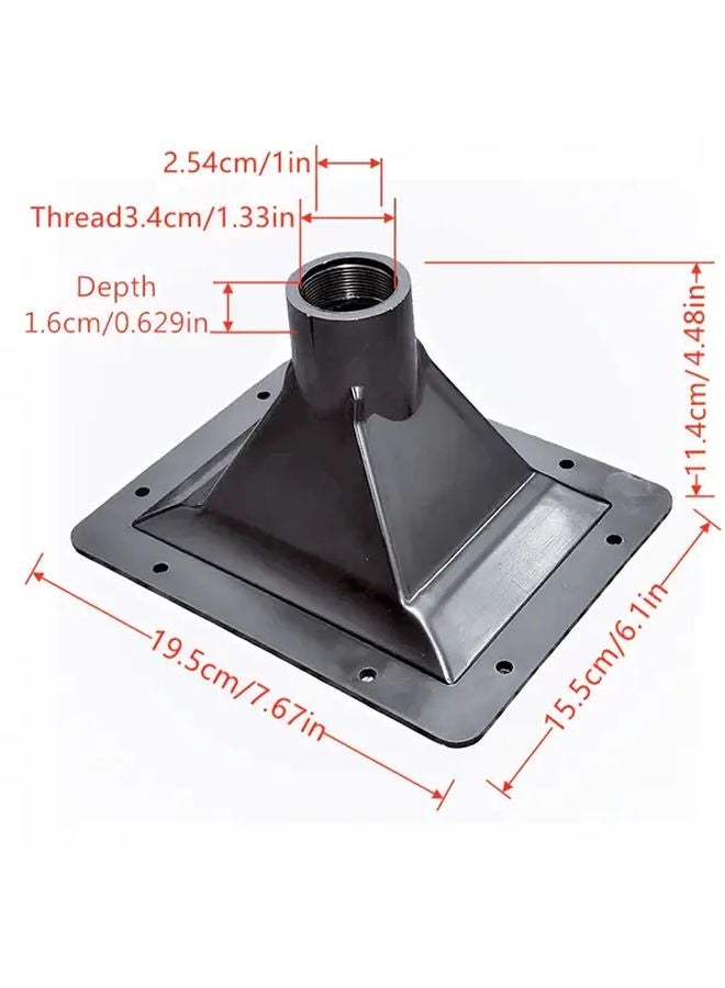 MW195 HORN Professional Compression Driver 34mm Square Rectangular ABS Plastic Stage KTV - Image 2