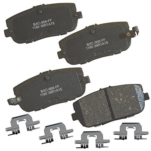 Bendix Premium SBC1180 Ceramic Rear Brake Pads for Fiat 124 Spider 2020-2017, Mazda MX-5 2020-2006, MX-5 Miata 2023-2006 - Image 1
