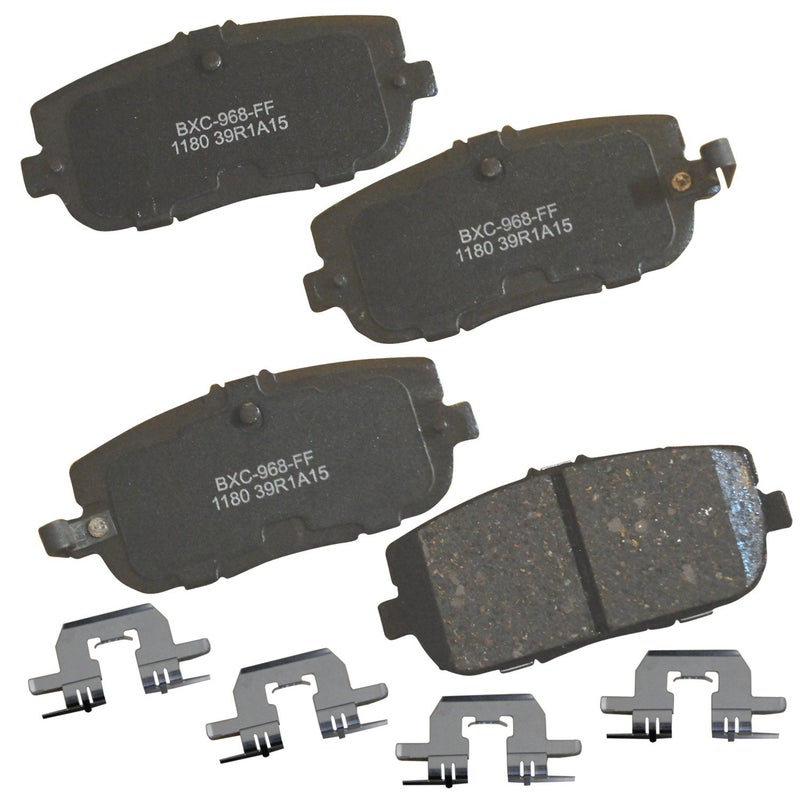 Bendix Premium SBC1180 Ceramic Rear Brake Pads for Fiat 124 Spider 2020-2017, Mazda MX-5 2020-2006, MX-5 Miata 2023-2006 - Image 2