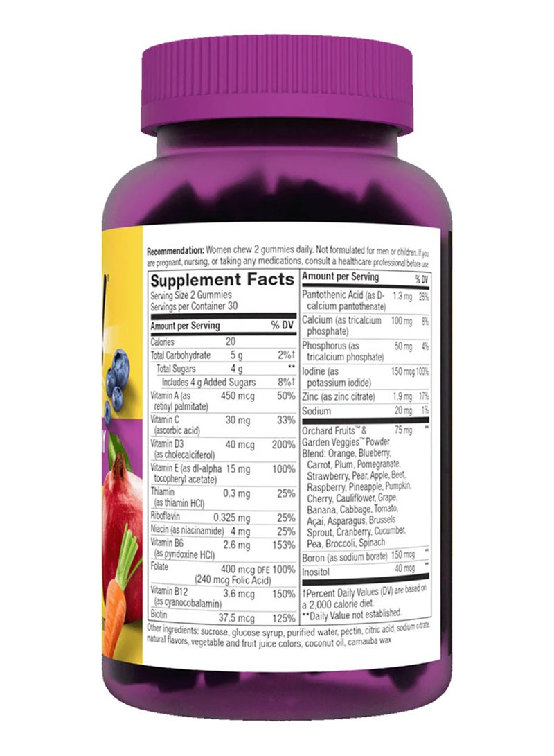 Alive Women'S Vitamins Gummy 60'S - Image 3