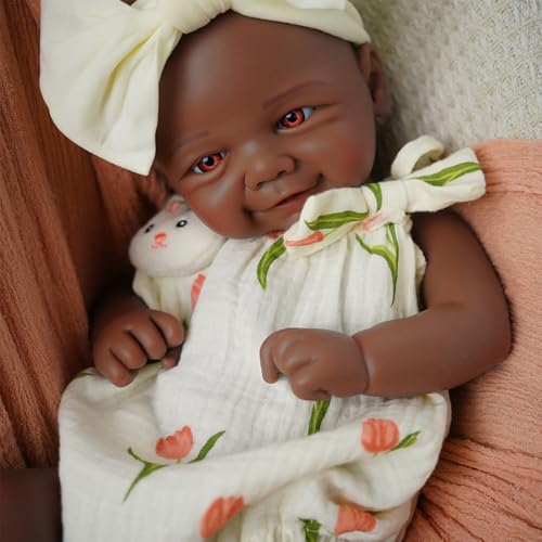 KUICEO Reborn Baby Dolls That Lifelike 165 inch Full Body Silicone Sleeping Baby Girl Handmade Face Realistic Body Details for Children Gift - Image 1
