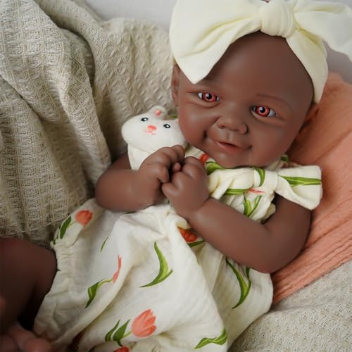 KUICEO Reborn Baby Dolls That Lifelike 165 inch Full Body Silicone Sleeping Baby Girl Handmade Face Realistic Body Details for Children Gift - Image 5