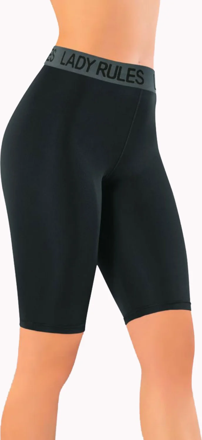 هيبسين راكيب Rivaling All Women Lady Thick Strapped Athlete Bustier-Short Tights Set Diver