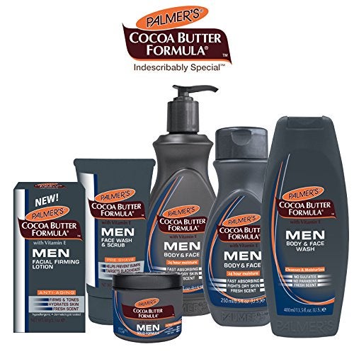 PALMER'S Palmers Cocoa Butter Formula vitamin E Men Body and Face 250ml Oz  - Image 2