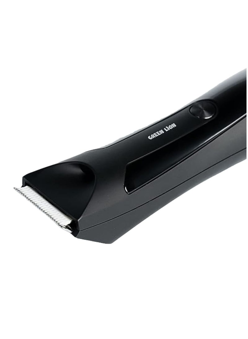 GREEN LION Sensitive Area Trimmer with 90-Minutes Working Time, LED Display, 600mAh Battery Capacity, Water-Resistant, Ceramic Blades, 2 Hours Charging Time - Black - Image 5