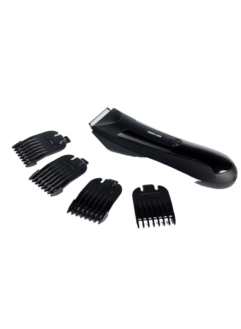 Sensitive Area Trimmer with 90-Minutes Working Time, LED Display, 600mAh Battery Capacity, Water-Resistant, Ceramic Blades, 2 Hours Charging Time - Black