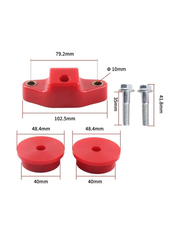 Red 5 Speed Shifter Linkage Bushing Kit For Subaru WRX Impreza 1998 2014 - Image 2