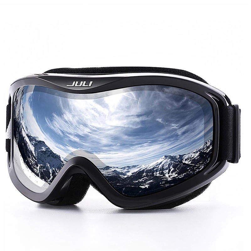 JULI Eyewear JULI Ski Goggle/Snow Snowboard Goggles for Men Womenï¼ˆVLT 12% Silver Lensï¼‰ - Image 1