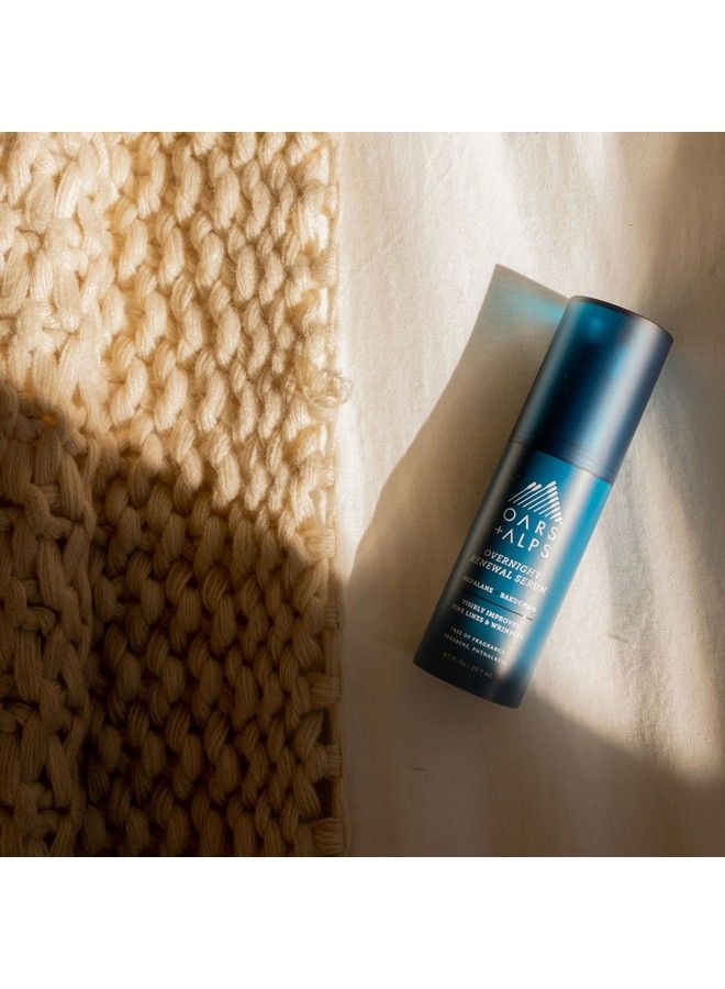 Oars + Alps Overnight Renewal Serum Reduce Fine Lines & Wrinkles Hydrating Skin Care With Antiaging Peptides 0.7 Fl. Oz - Image 5