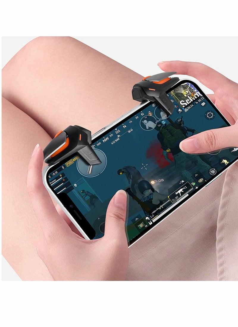 KASTWAVE - Mobile Trigger PUBG Game Controller Trigger Mobile Game Accessories Gamepad Sensitive Aim Shoot Mobile Game Controller for PUBG Fortnite Call of Duty Mobile Game PUBG Triggers One Pair - Image 1