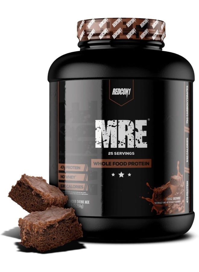 Redcon1 1 Mre Meal Replacement Fudge Brownie, 3.25 Kg - Image 1