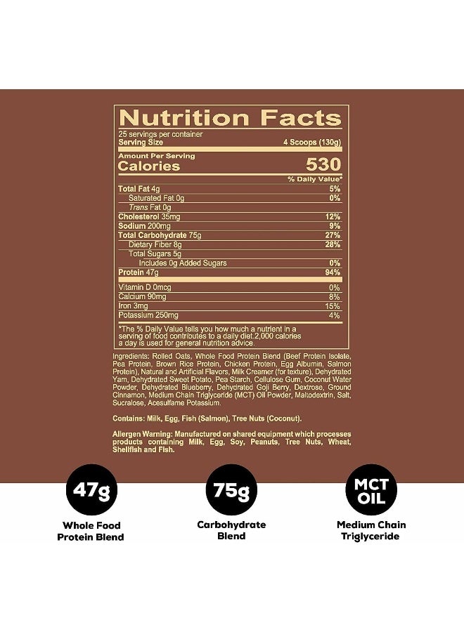 Redcon1 1 Mre Meal Replacement Fudge Brownie, 3.25 Kg - Image 2