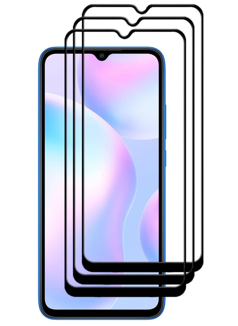 ACLIX 3 Pieces Antistatic ESD Dustproof Premium Quality High Definition Tempered Glass Screen Protector Designed For Xiaomi Redmi 9A - Image 1