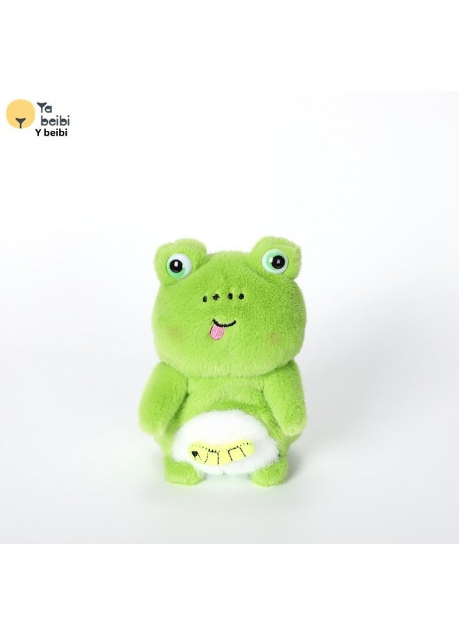 null - Version Qubi Magic Sound Small Doll Recordable Shaky Electric Plush Rabbit Hamster Doll Toy-Color:JM-2011 Little Frog-Specifications: Ordinary Battery + Color Box - Image 1