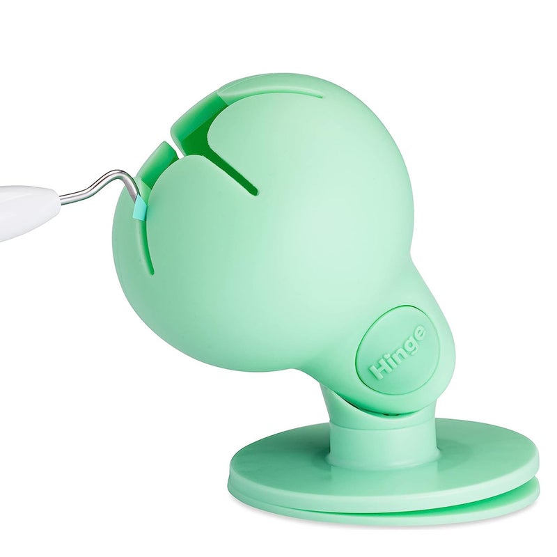 Tweexy Hinge Untippable Vinyl Scrap Collector  IntelliStick AntiSpill Airlock Suction Weeding  HTV Crafting Adhesive Paper Sheet Holder  Tools for Vinyl Large Cucumber