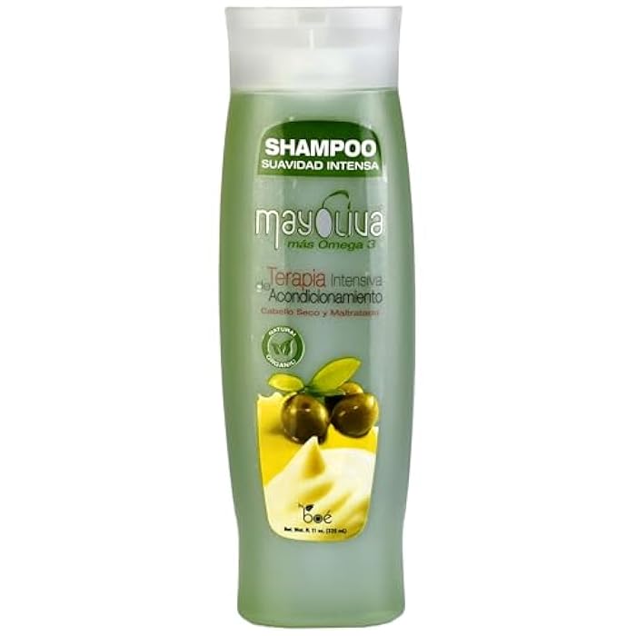 MayOliva Luxe Hair Therapy Set – Shampoo + Balsam + Treatment + Leave-In + Shine Drops – Deep Moisture & Repair System with Omega 3, Mayonnaise & Olive Oil – For Dry, Damaged Hair – 5 Pcs - Image 2