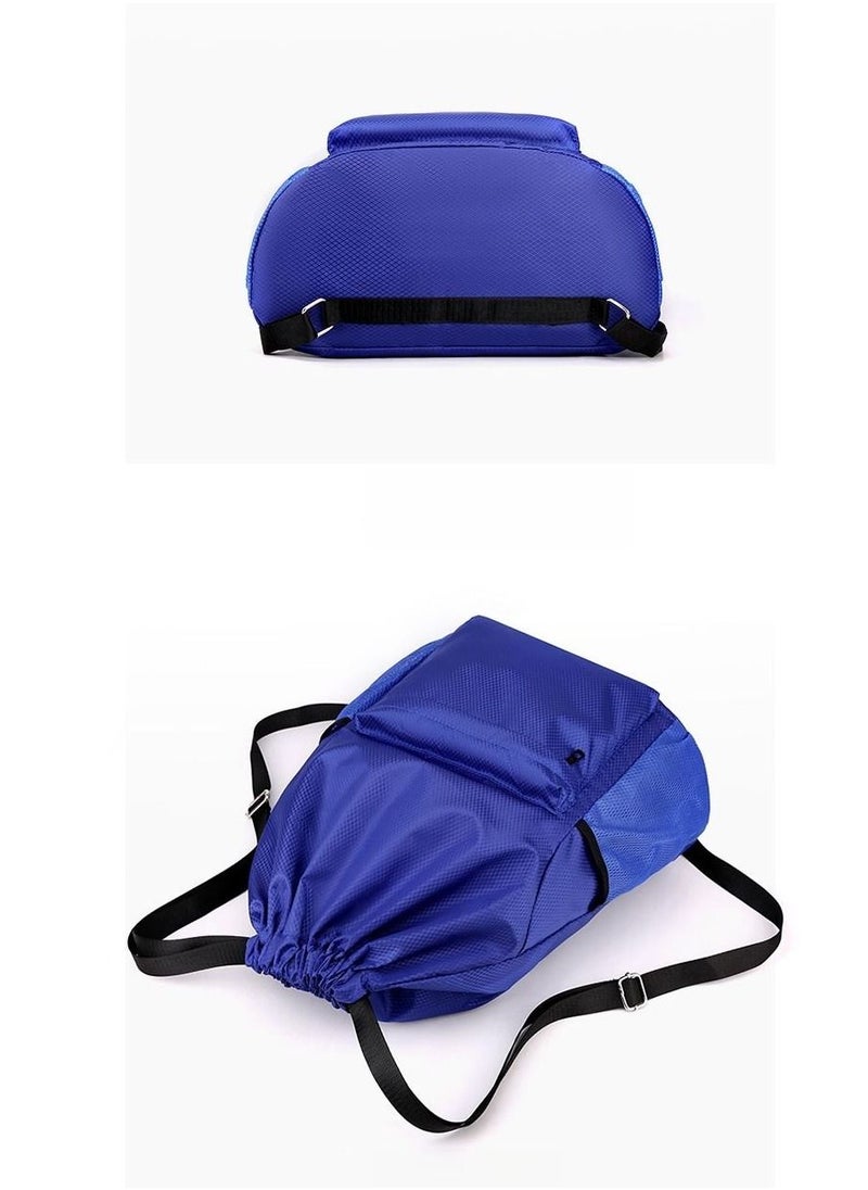 Generic - Drawstring Bag Multi-Pocket Dry And Wet Separation Backpack - Image 1