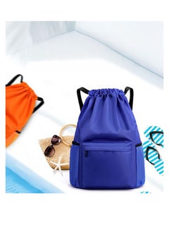 Generic Drawstring Bag Multi-Pocket Dry And Wet Separation Backpack  - Image 2