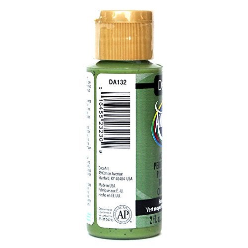 DecoArt Americana Acrylic Paint, 2-Ounce, Hauser Medium Green - Image 2