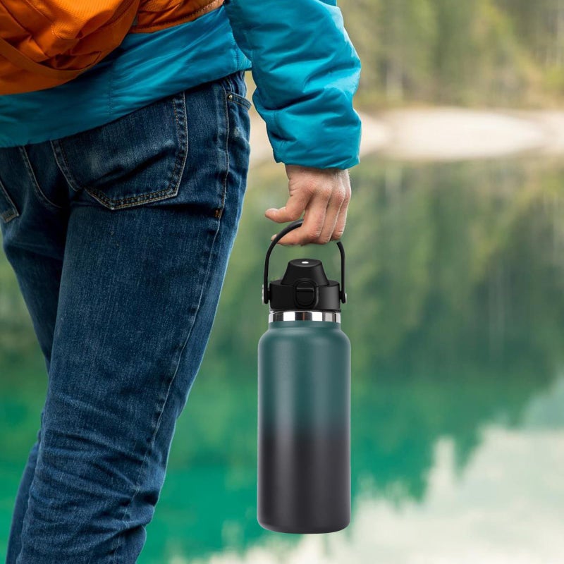 SYACOT SYACOT Replacement Lid for HydroFlask Wide Mouth 12 oz, 18 oz, 20 oz, 32 oz, 40 oz, 64 oz Water Bottles, Easy to Use, Safe to Drink, BPA & TOXIN Free, Made of Quality Polypropylene Material  - Image 5
