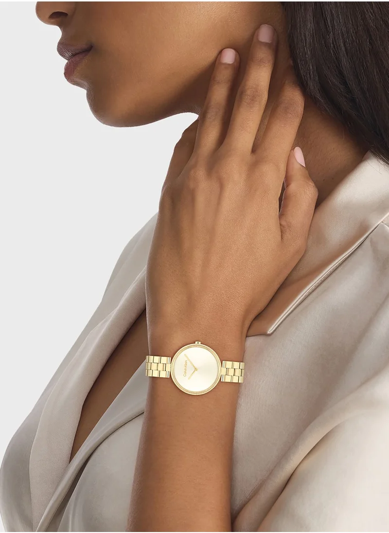 CALVIN KLEIN Steel Strap Analog Watch
