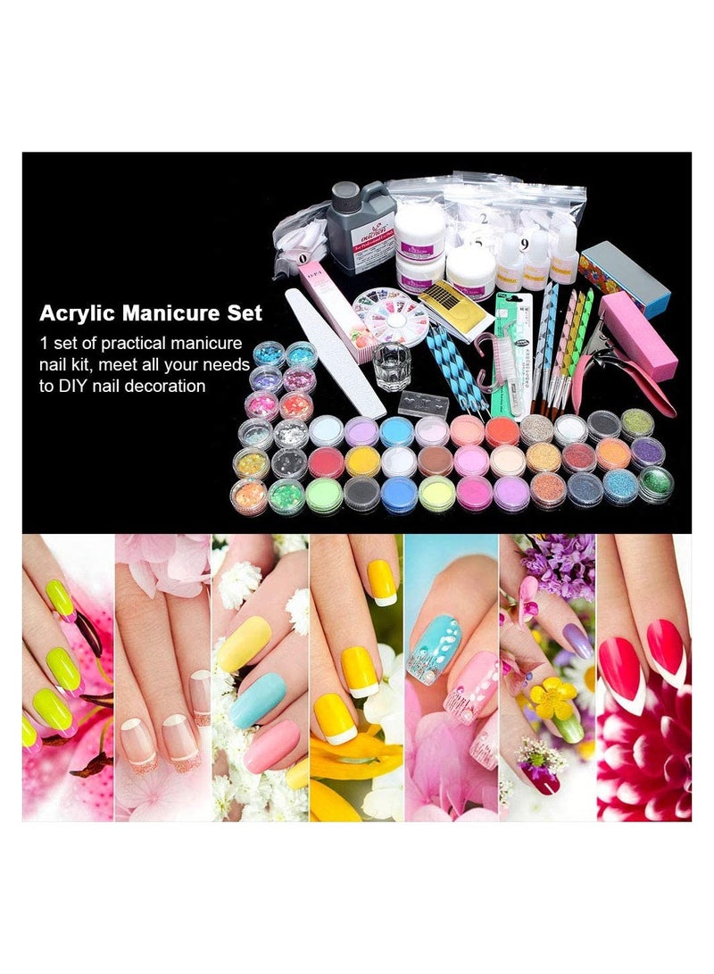 أوريتي طقم مانيكير طقم مانيكير أكريليك بودرة أكريليك لامعة - Image 5