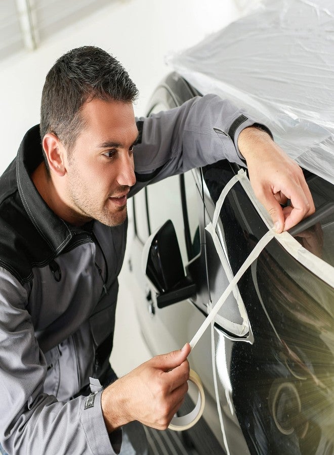 deli Masking Tape, 12 Pack Painters Tape, General Purpose Painter Tape, Paint Tape, Wall Tape, 0.7 inch x 50 Yards, Beige, for Painting, Arts, Crafts, Home, Office, School. - Image 4