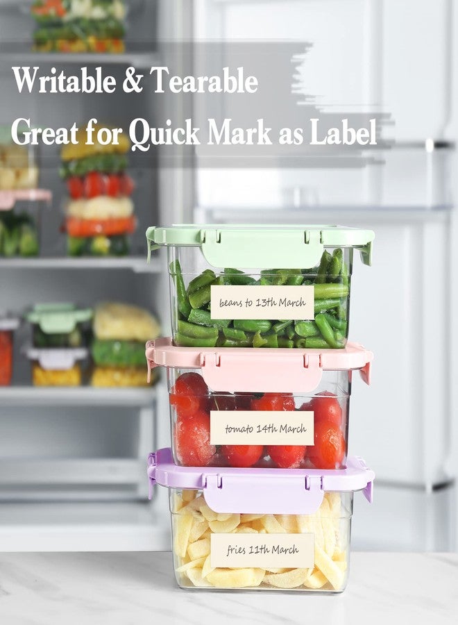 deli Masking Tape, 12 Pack Painters Tape, General Purpose Painter Tape, Paint Tape, Wall Tape, 0.7 inch x 50 Yards, Beige, for Painting, Arts, Crafts, Home, Office, School. - Image 2