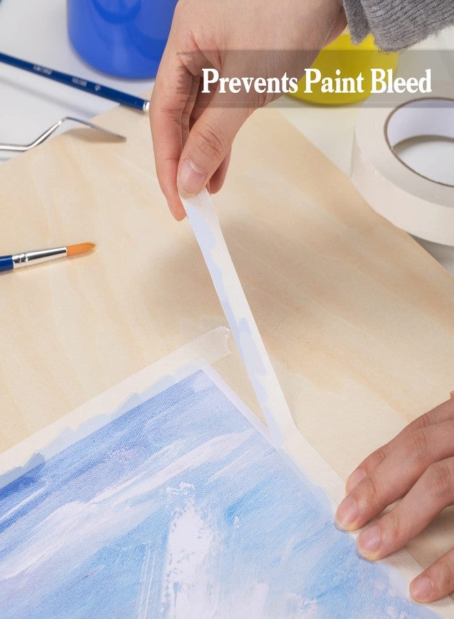 deli Masking Tape, 12 Pack Painters Tape, General Purpose Painter Tape, Paint Tape, Wall Tape, 0.7 inch x 50 Yards, Beige, for Painting, Arts, Crafts, Home, Office, School. - Image 3