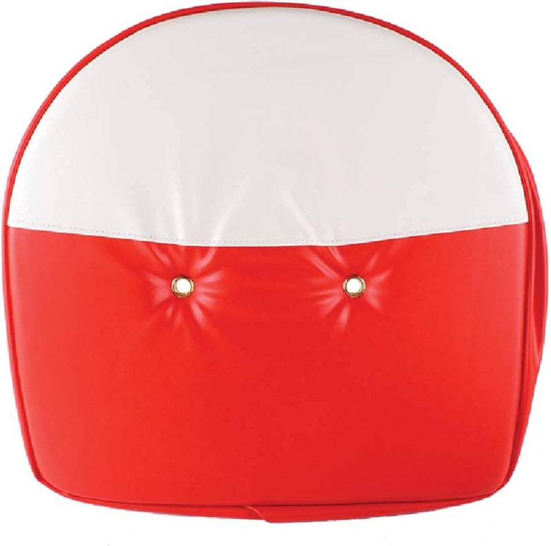 Complete Tractor New 3010-1703 Seat Cushion, Red and White 21 Inch Compatible with/Replacement for Tractors T295RW - Image 2