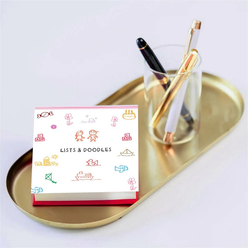 CHAARPAI Jotter Notepad For Daily Notes & Ideas | Stylish Lists & Doodles Memo Pad for Journal | Writing Pad Diary for Students, Kids, Notes, Lists, Small NoteBook With 200 Blank Pages Size-4X4 Inch - Image 4