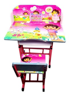 Education Study Table And Chair With Attached Clock - pzsku/Z43A820F683448C963D7EZ/45/_/1647686120/339db8ff-d04e-4f18-89bf-d2784b7579e0