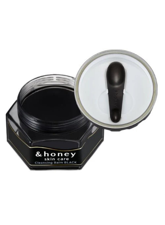 &Honey Cleansing Balm Black 90g – Original Made in Japan Deep Pore Cleansing & Makeup Remover - Image 2