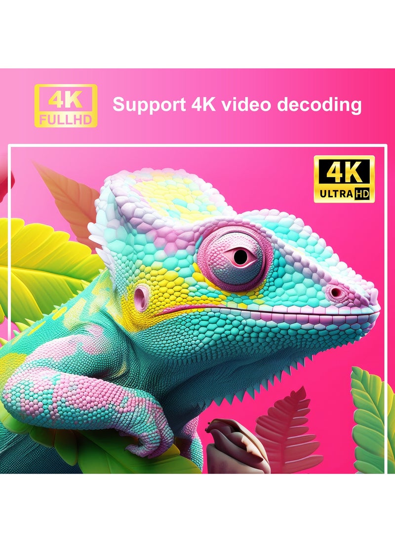 General - بروجيكتور محمول ذكي أندرويد 11 دقة 4K Full HD 1080P واي فاي 6 بلوتوث 5.4 تصحيح الكاميرا التلقائي 4 نقاط أبيض - Image 1