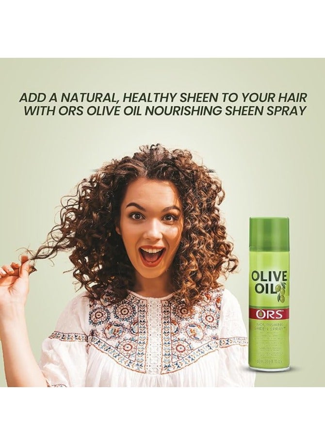 ORS Nourishing Hair Sheen Spray 85ml - Image 3