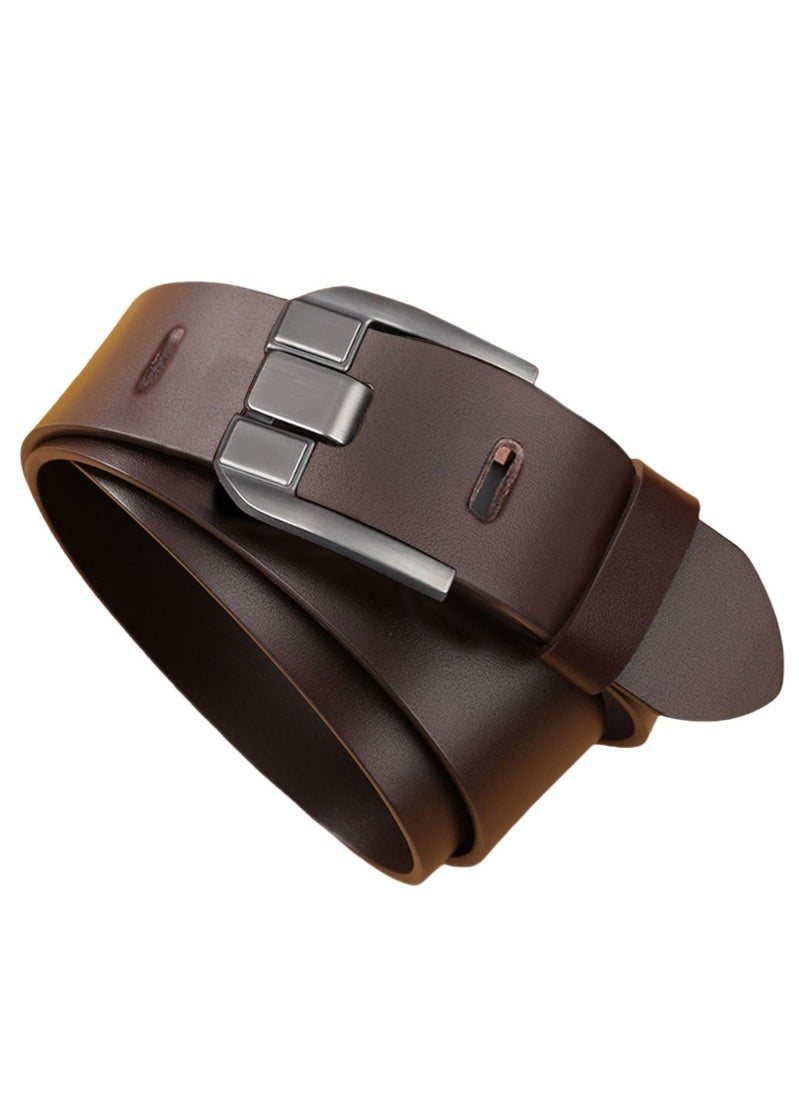 Generic Men's leather belts for denim suits, work and special occasions  - Image 2