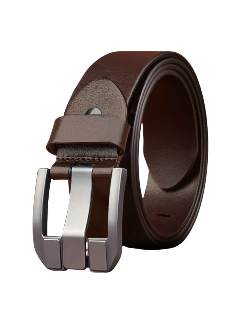 Generic Men's leather belts for denim suits, work and special occasions  - Image 3