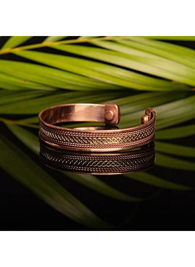 Wonder Care Copper Hand Bracelet For Women And Men|Copper Bracelet Women|Magnetic Copper Bracelet|Copper Cuff Bracelet|Copper Bracelet for Men - pzsku/Z43A8707E27A152524E6BZ/45/_/1741329832/4a01128c-758b-4cd4-9d8f-fa457119b168