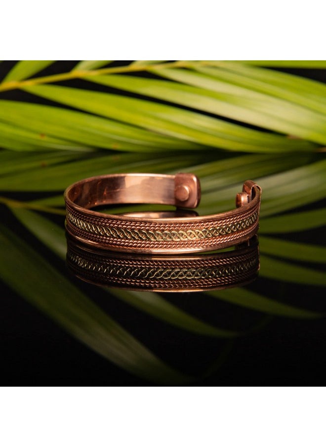 Wonder Care Copper Hand Bracelet For Women And Men|Copper Bracelet Women|Magnetic Copper Bracelet|Copper Cuff Bracelet|Copper Bracelet for Men - pzsku/Z43A8707E27A152524E6BZ/45/_/1741329936/fd1b831e-e7e4-4d8a-9129-806fb2c68b24