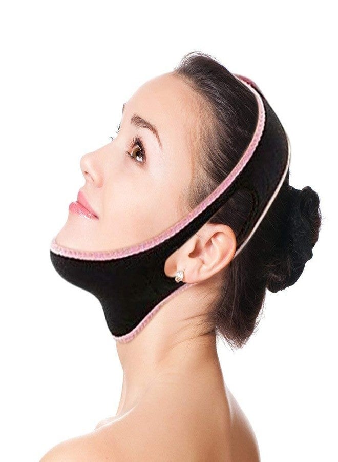 Alayna V Line Face Slimming Mask Chin Lifting Belt Sagging Skin Double Chin Reducer Face Lift V Shaped Contour Tightening Strap Reusable Anti-Wrinkle Chin Up Patch - Image 1