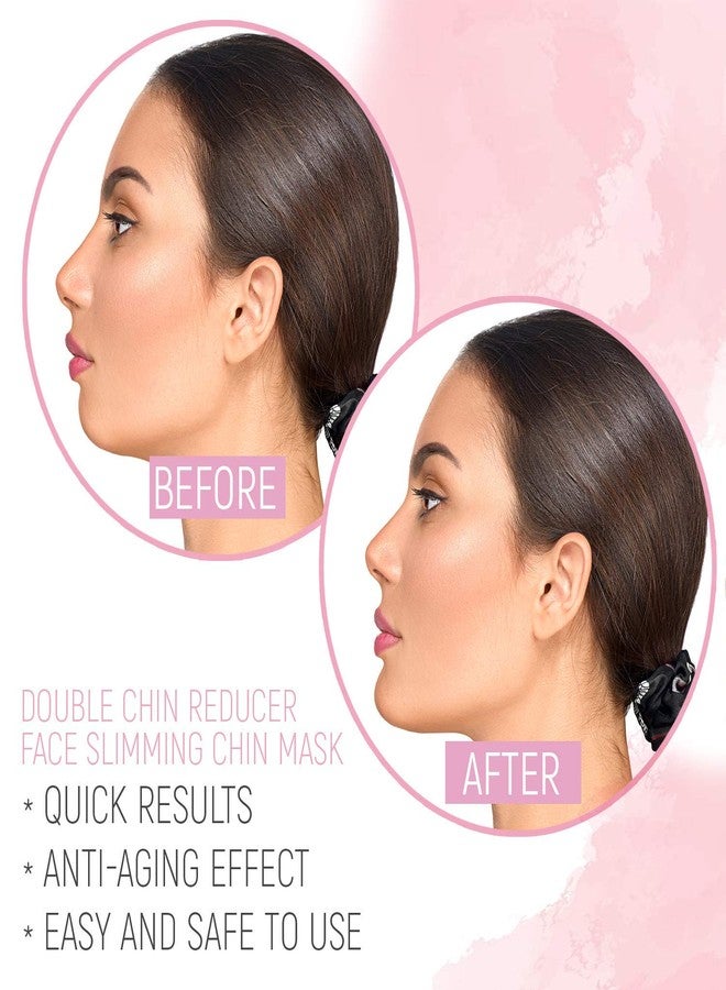Alayna V Line Face Slimming Mask Chin Lifting Belt Sagging Skin Double Chin Reducer Face Lift V Shaped Contour Tightening Strap Reusable Anti-Wrinkle Chin Up Patch - Image 3