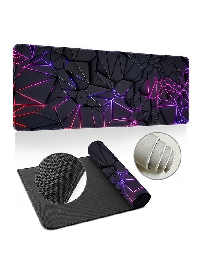 Haidue - 900x400mm Large Mouse Pad  Extended Mouse Pad Non-Slip Rubber Base Gaming Mouse pad Office Desk Mat Desk Pad Smooth Cloth Surface Keyboard Mouse Pads For Computers (3D) - Image 1