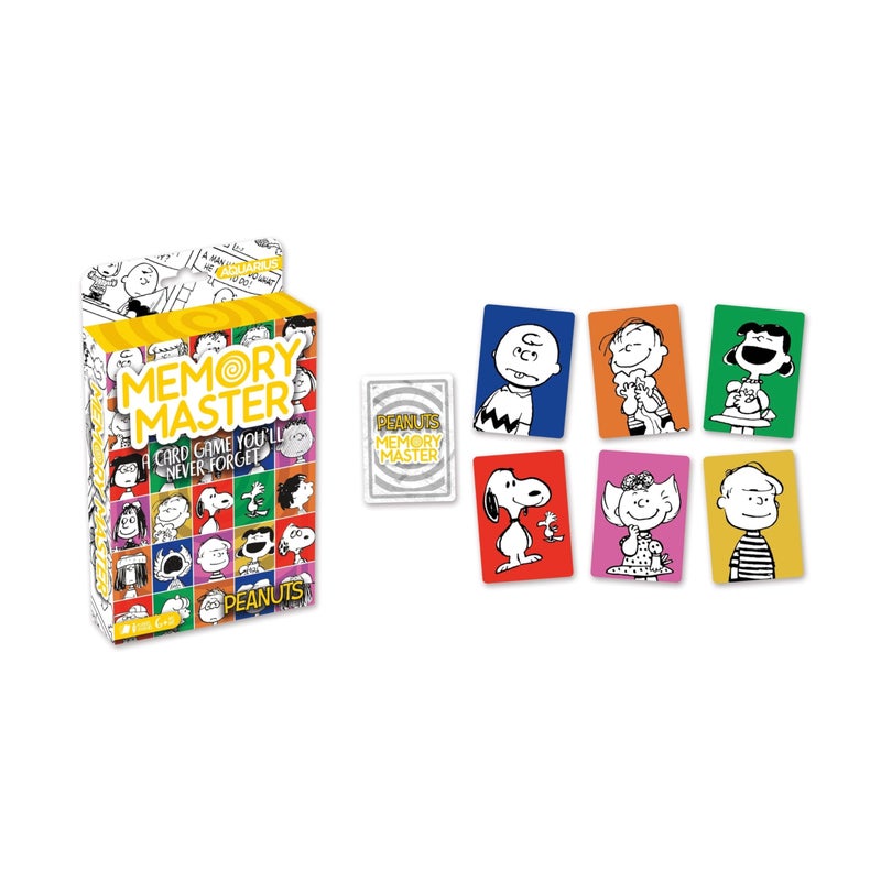 Aquarius Peanuts 75th Memory Master Card Game Fun Family Party Game for Kids Teens Adults Entertaining Game Night Gift Officially Licensed Peanuts Merchandise - Image 3