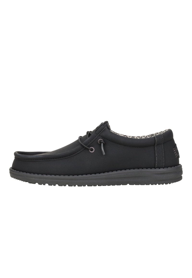 HEYDUDE Wally Classic - Black Charcoal - Image 1