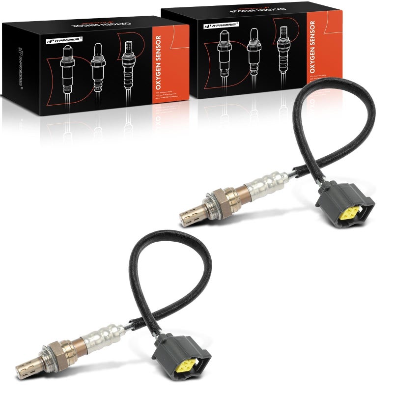 APremium O2 Oxygen Sensor Compatible with Chrysler Dodge Jeep MercedesBenz Ram Volkswagen Models 200 300 Sebring Durango Dakota Grand Cherokee Liberty 2PC Set