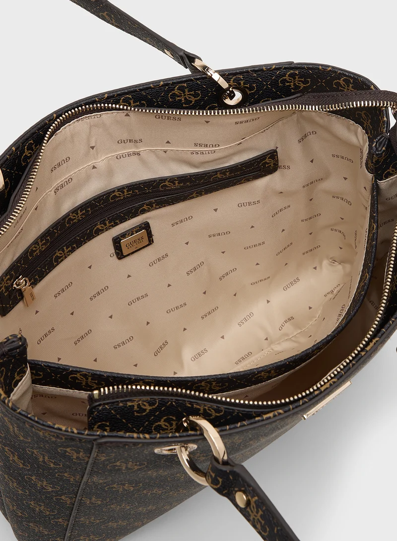 GUESS Noelle Logo Detail Tote