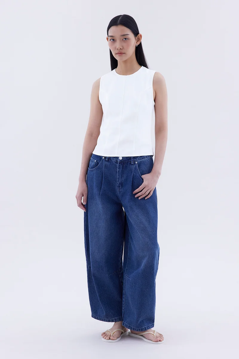 ذا اديتورز ماركت Tilcy Open-Back Top
