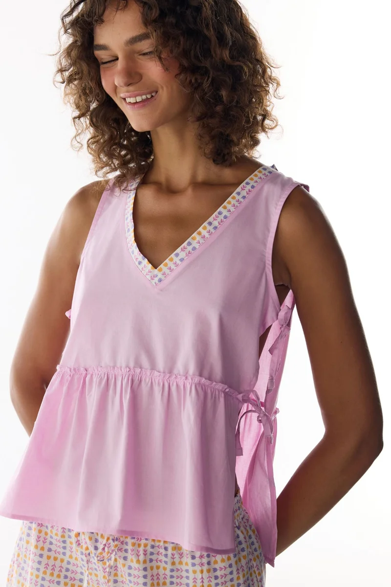 بنتي PENTI Flora Tank Top Pajama Top