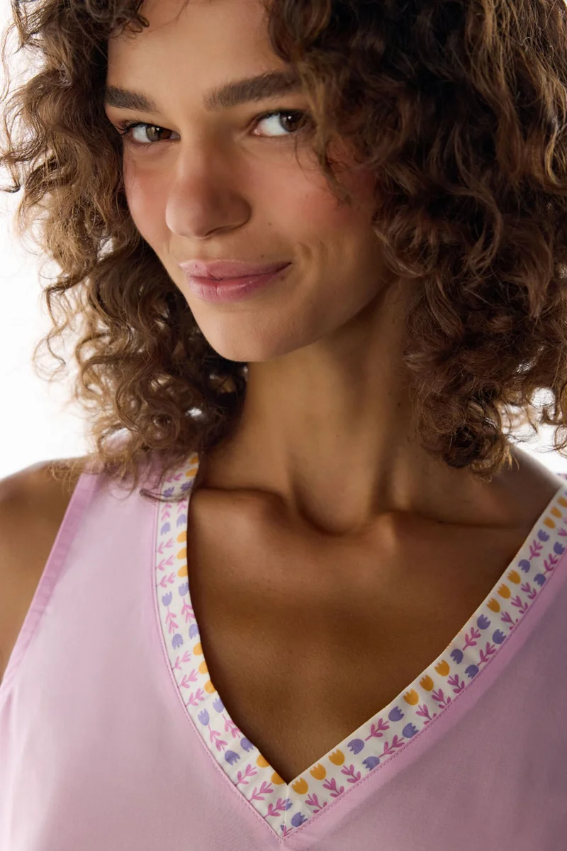 بنتي PENTI Flora Tank Top Pajama Top
